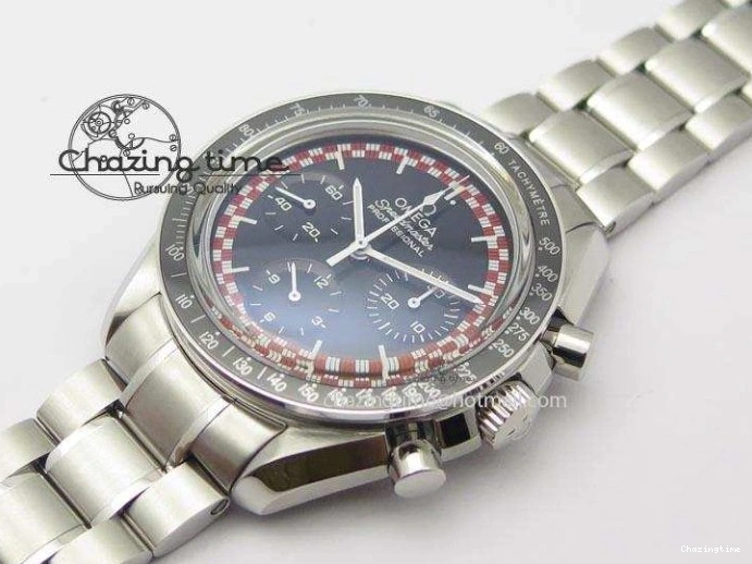 0311 Speedmaster SS 2013 Pro Racing On SS Bracelet Manual Winding Chrono Movement UrbanStyle 8230